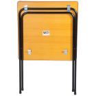 40 Z-Lite Folding Exam Desks With Trolley Set - view 3