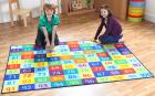 Rainbow 1-100 Numbers Carpet - 2m x 1.5m - view 1