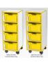 Jaz Storage Range - Single Width Deep Tray Units - view 3