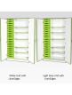 Jaz Storage Range - Triple Width Tall Cupboard With Trays - view 3