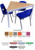 GOPAK Enviro Triangle Dining Table - Optional Castor - view 1