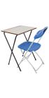 25 Z-Lite Folding Exam Desks With Trolley Set - view 4