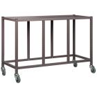 Gratnells Low Height Empty Single Column Frame Trolley - 735mm (holds 5 shallow trays or equivalent) - view 1