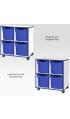 Jaz Storage Range - Double Width Jumbo Tray Units - view 4