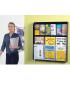 Crystal Clear Wall Mounted Leaflet Dispenser  - view 4