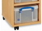 24 x 4L / 12 x 9L Combination Really Useful Box Storage Unit - view 2