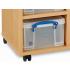 24 x 4L / 12 x 9L Combination Really Useful Box Storage Unit - view 2