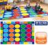 Rainbow ABC Rectangle Carpet - 3m x 2m - view 1