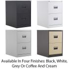 Talos 2 Drawer Filing Cabinet - view 5