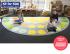 Safari Large Semi-Circle Placement Carpet 4m x 2m - view 1