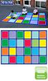 Rainbow Rectangle Placement Outdoor Mat - 3m x 2m - view 1