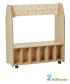 Freestanding Mobile Cloakroom Trolley - view 1