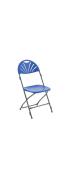 Titan 140 Fan Back Folding Chairs and Trolley Bundle - view 2