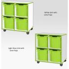 Jaz Storage Range - Double Width Jumbo Tray Units - view 2