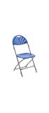 Titan 70 Fan Back Folding Chairs and Trolley Bundle - view 2