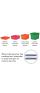 Gratnells Low Height Empty Single Column Trolley - 860mm (holds 6 shallow trays or equivalent) - view 3