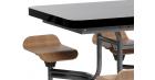 Primo Mobile Folding Table & Seating (Black Gloss) - view 3