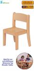 Wooden Stacking Chair - Pack of 4 - view 1