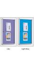 Accents Flameshield Tamperproof Noticeboard - Single Door - view 6