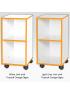 Jaz Storage Range - Single Width Shelf Storage Unit - view 5