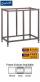 Gratnells Low Height Empty Double Column Grey Frame - 725mm (holds 12 shallow trays or equivalent) - view 1