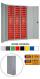 Lockable Treble Cupboard With 51 Shallow Trays Set - 1830mm - view 1