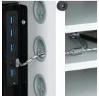 !!<<span style='font-size: 12px;'>>!!LapCabby Lyte 10 Single Door Mobile - Dual USB!!<</span>>!! - view 2
