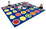Fruit Large Square Placement Carpet - 3m x 3m !!<<br>>!! !!<<span style='font-size: 11px; '>>!!(FREE Runner Carpet 3x1m)!!<</span>>!! - view 1