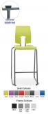 Hille SE Seat and Back Stool - view 1