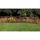 Hand Woven Wicker Animal Panels Set Of 6 - view 2