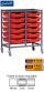 Gratnells Complete Low Height Double Column Trolley Set - 860mm - view 1