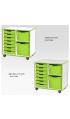 Jaz Storage Range - Double Width Variety Tray Units - view 2