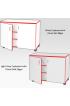 Jaz Storage Range - Triple Width Cupboard - view 6