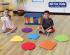 Rainbow Geometric Shaped Mats & Holdall - view 1