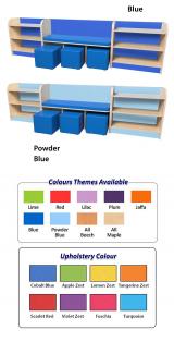 KubbyClass Reading Bench - Set K - view 3