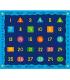 Shapes And Numbers Carpet - 2.4m x 1.9m - view 2