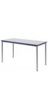 Cast Pu Edged Fully Welded Rectangular Classroom Table with Melamine Top - view 2