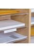 18 Space Pigeonhole Unit with Table - view 3