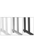 Cantilever Teachers 800mm Depth Rectangular Desk with Pedestal (Bundle) - view 3