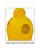 42 or 52 Litre Monster Litter Critter Bin - Yellow - view 2