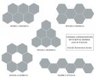 Eco Board - Hexagonal (Pack of 6) - view 3