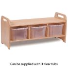 Bottom Storage Bench - view 3