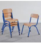 Milan Stacking Classroom Chair - view 2