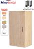 Sturdy Storage - 840mm High Wall Mounted Cupboard Unit - Portrait - view 1