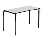 Cast Pu Edged Crush Bent Rectangular Classroom Table with Melamine Top - view 3