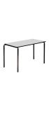 Cast Pu Edged Crush Bent Rectangular Classroom Table with Melamine Top - view 3