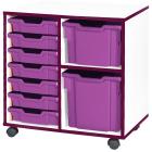 Jaz Storage Range - Double Width Variety Tray Units - view 1