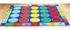 Rainbow ABC Rectangle Carpet - 3m x 2m - view 2