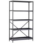 Gratnells Complete Wide Treble Span Grey Frame With 4 Shelves - 1850mm - view 1