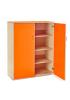 Stock Cupboard with 2 Adjustable Shelves & 1 Fixed Centre Shelf (Height: 1268mm) - view 4